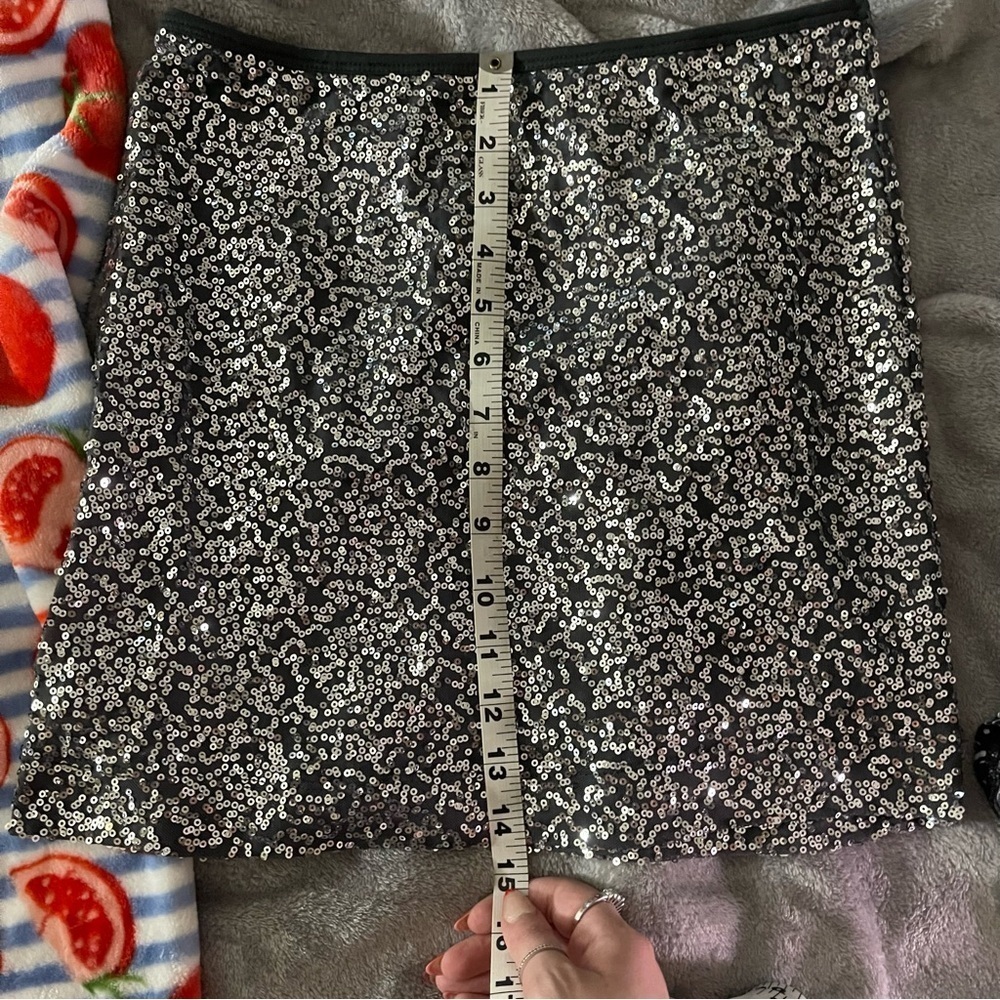 Y2K Wet Seal Sequined Mini Skirt - Picture 6 of 6